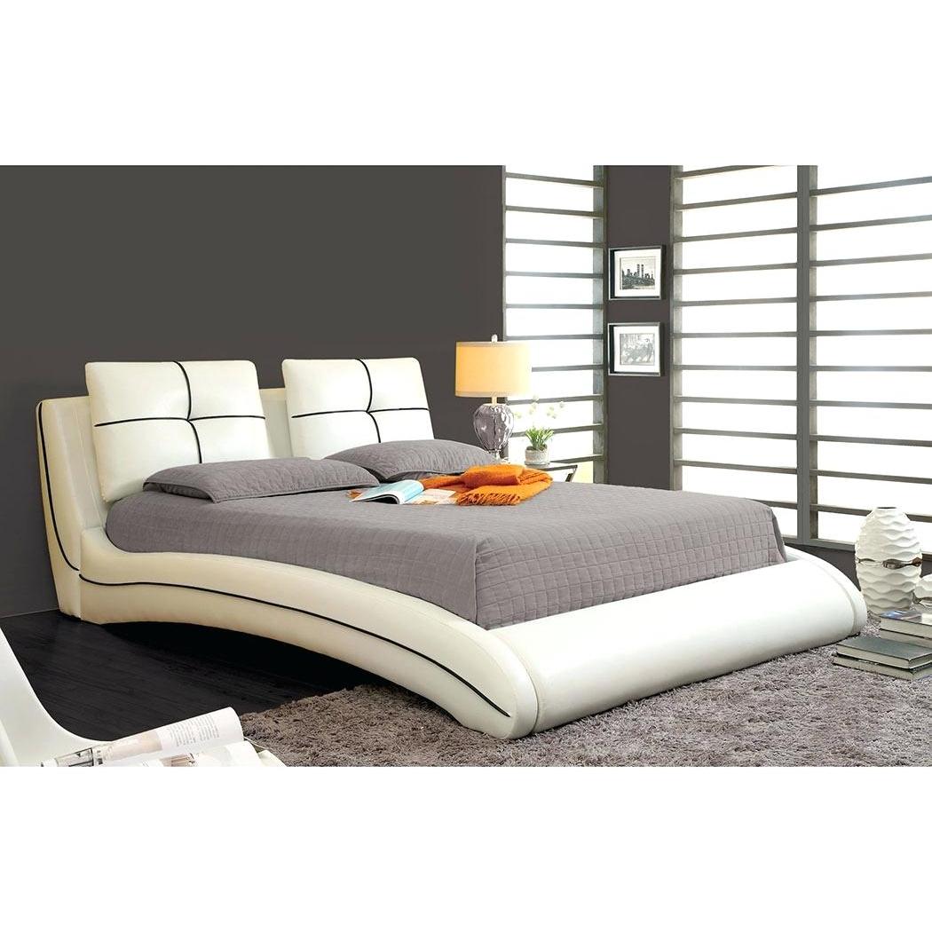  Furniture of America Ourem California King Upholstered Platform Bed CM7017CK-BED IMAGE 1