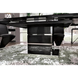  Furniture of America Midvale Dining Table with Pedestal Base CM3650BK-T-TABLE IMAGE 8