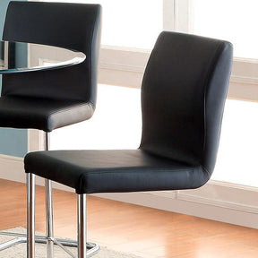  Furniture of America Lodia CM3825BK-PC-2PK Counter Height Chair IMAGE 1