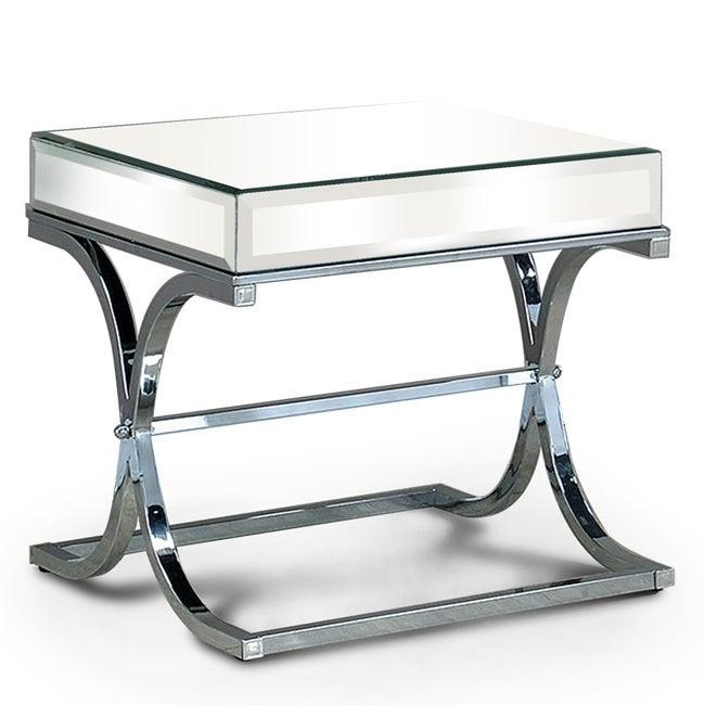 Furniture of America Sundance End Table CM4230CRM-E IMAGE 1