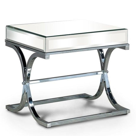  Furniture of America Sundance End Table CM4230CRM-E IMAGE 1