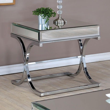  Furniture of America Sundance End Table CM4230CRM-E IMAGE 3