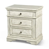  Steve Silver Furniture Highland Park 3-Drawer Nightstand HP900NSW IMAGE 1