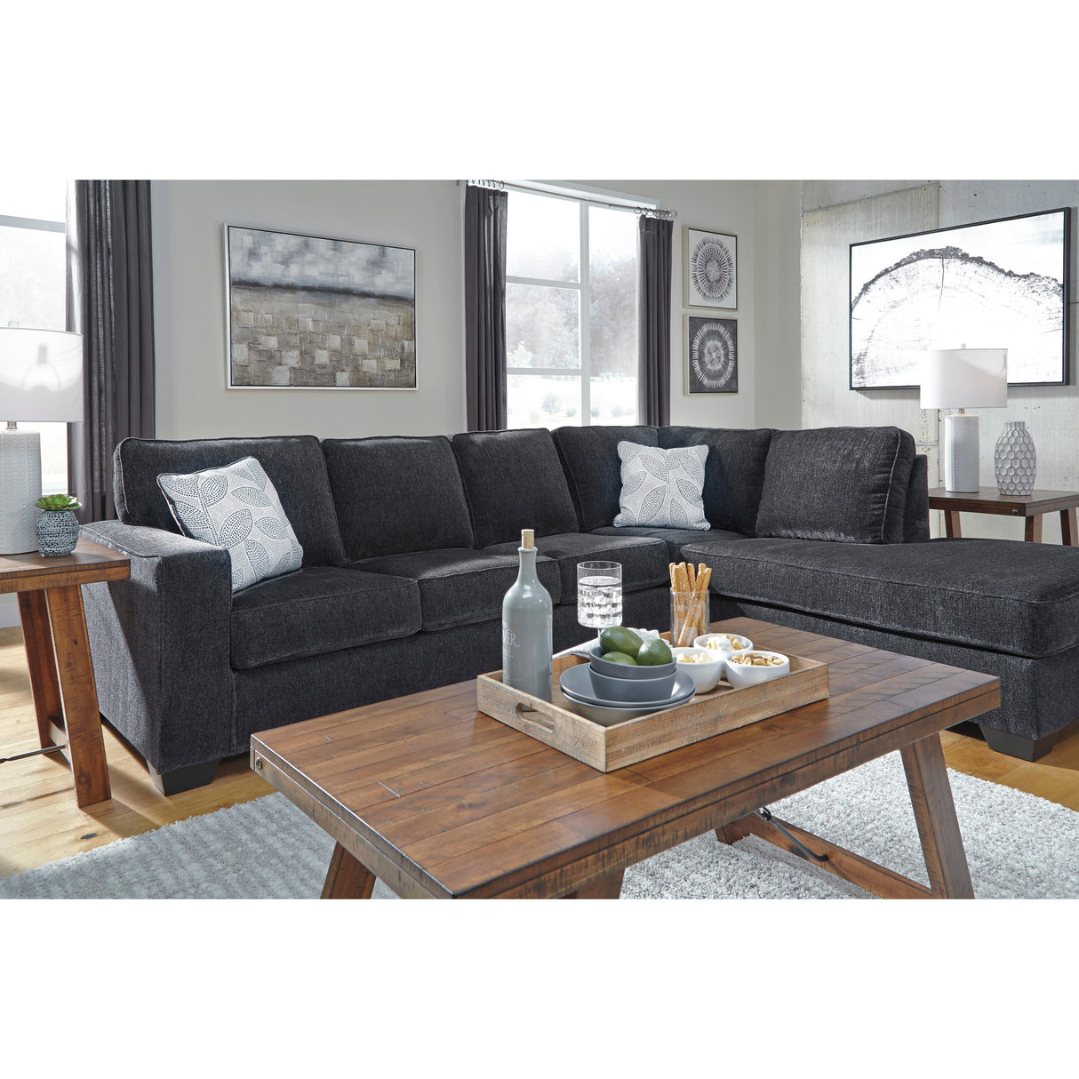  Signature Design by Ashley Altari Fabric 2 pc Sectional 8721366/8721317 IMAGE 6