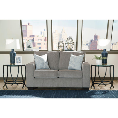  Signature Design by Ashley Altari Stationary Fabric Loveseat 8721435 IMAGE 5