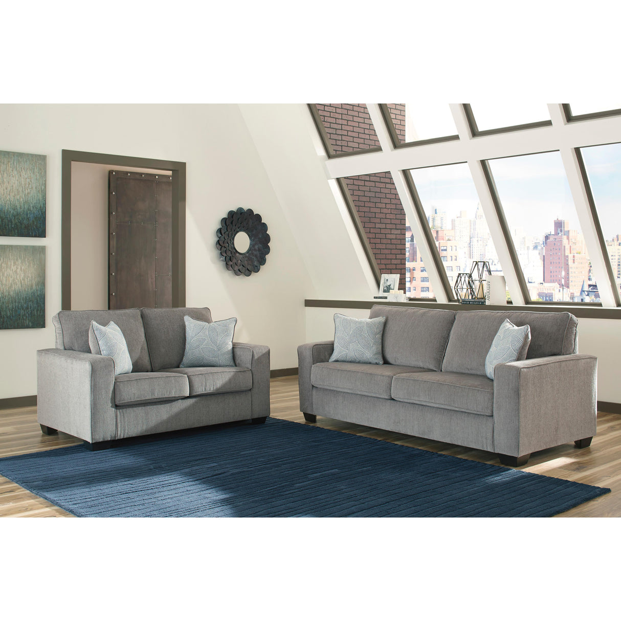  Signature Design by Ashley Altari Stationary Fabric Sofa 8721438 IMAGE 7