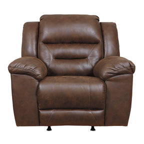  Signature Design by Ashley Stoneland Rocker Leather Look Recliner 3990425 IMAGE 1
