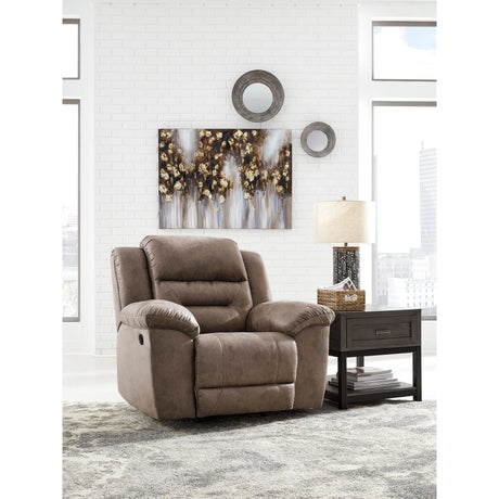  Signature Design by Ashley Stoneland Rocker Leather Look Recliner 3990525 IMAGE 5