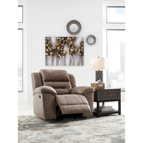  Signature Design by Ashley Stoneland Rocker Leather Look Recliner 3990525 IMAGE 6