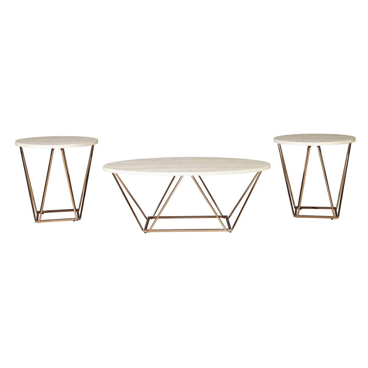  Signature Design by Ashley Tarica Occasional Table Set T385-13 IMAGE 2