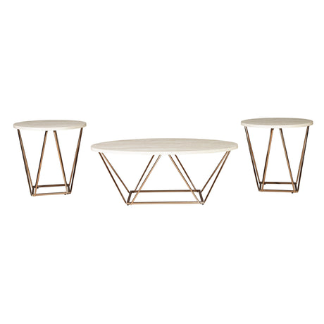  Signature Design by Ashley Tarica Occasional Table Set T385-13 IMAGE 2