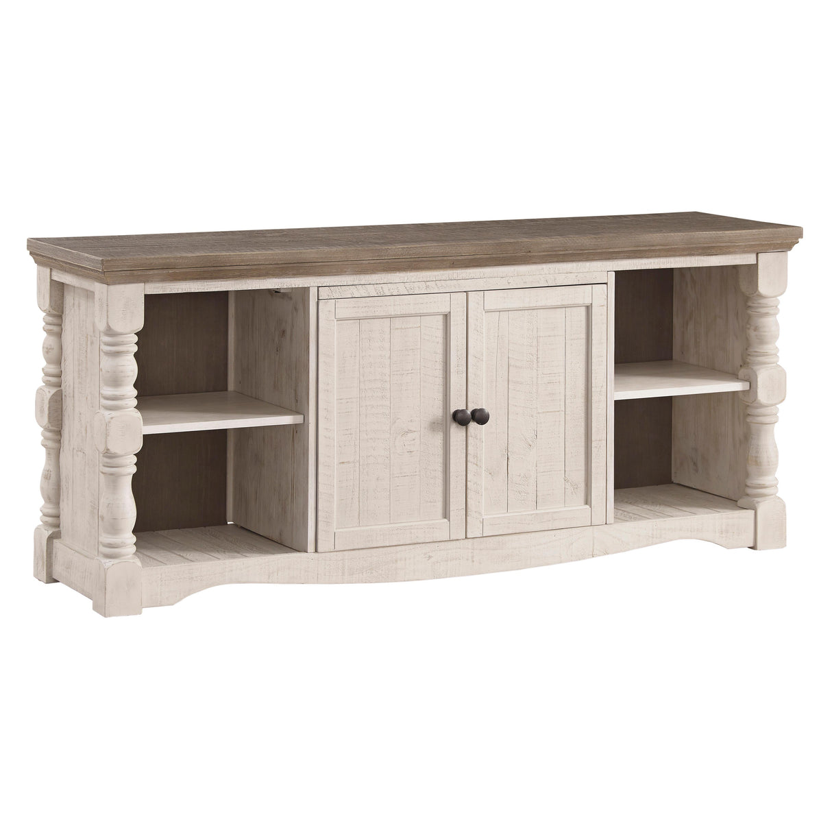  Signature Design by Ashley Havalance TV Stand with Cable Management W814-30 IMAGE 2