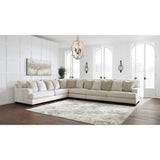  Signature Design by Ashley Rawcliffe Fabric 4 pc Sectional 1960466/1960477/1960446/1960467 IMAGE 2