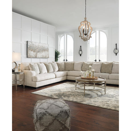  Signature Design by Ashley Rawcliffe Fabric 4 pc Sectional 1960466/1960477/1960446/1960467 IMAGE 4