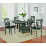  Coaster Furniture Lavon 108212 Wood Dining Side Chair - Medium Grey (Set of 2) IMAGE 6