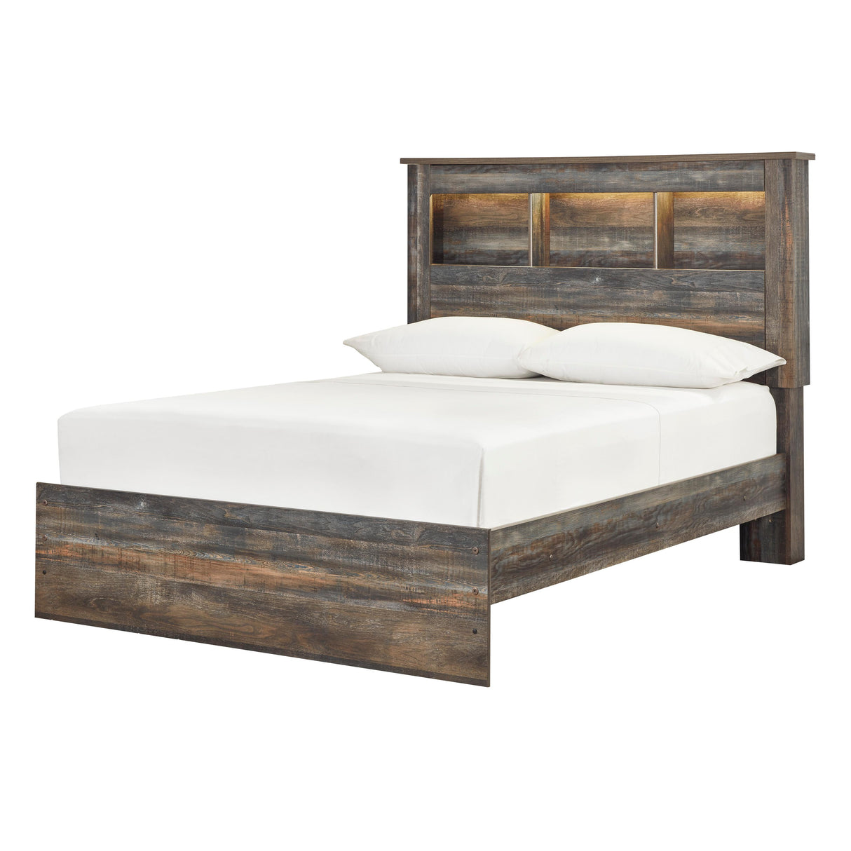  Signature Design by Ashley Drystan B211B46 Full Bookcase Bed IMAGE 1