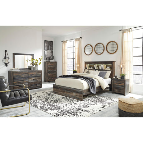  Signature Design by Ashley Drystan Queen Bookcase Bed B211-65/B211-54/B211-96 IMAGE 6