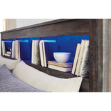  Signature Design by Ashley Drystan King Bookcase Bed with Storage B211-69/B211-56S/B211-97 IMAGE 3