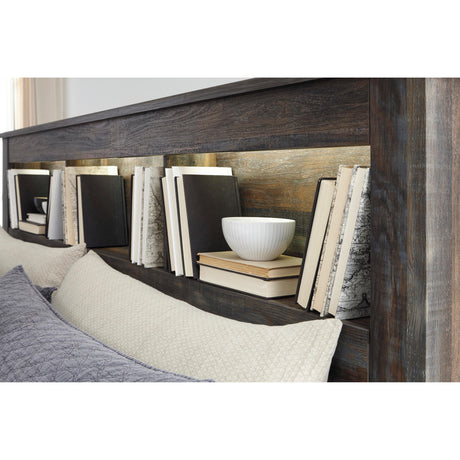  Signature Design by Ashley Drystan King Bookcase Bed with Storage B211-69/B211-56S/B211-97 IMAGE 4