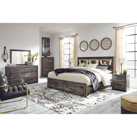  Signature Design by Ashley Drystan King Bookcase Bed with Storage B211-69/B211-56S/B211-97 IMAGE 8