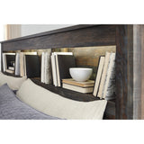  Signature Design by Ashley Drystan Queen Bookcase Bed with Storage B211-65/B211-54/B211-160/B100-13 IMAGE 4
