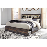  Signature Design by Ashley Drystan King Bookcase Bed with Storage B211-69/B211-56/B211-160/B100-14 IMAGE 2