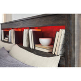  Signature Design by Ashley Drystan King Bookcase Bed with Storage B211-69/B211-56/B211-60/B211-60/B100-14 IMAGE 5