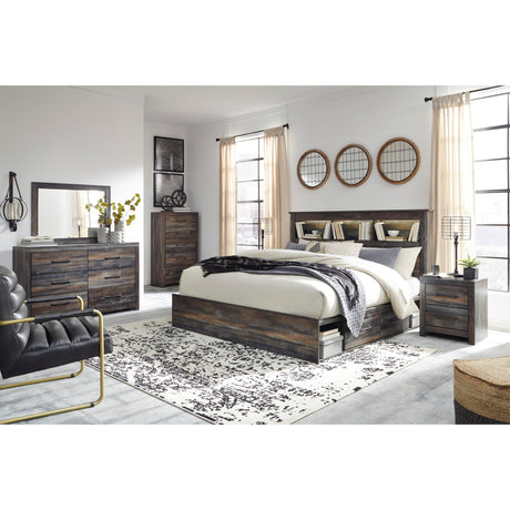  Signature Design by Ashley Drystan King Bookcase Bed with Storage B211-69/B211-56/B211-60/B211-60/B100-14 IMAGE 6