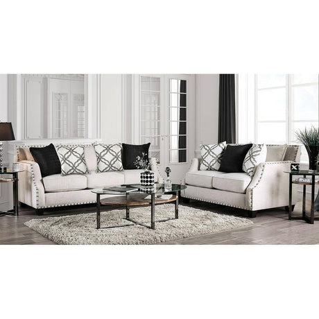  Furniture of America Phoibe Stationary Fabric Loveseat SM3078-LV IMAGE 8
