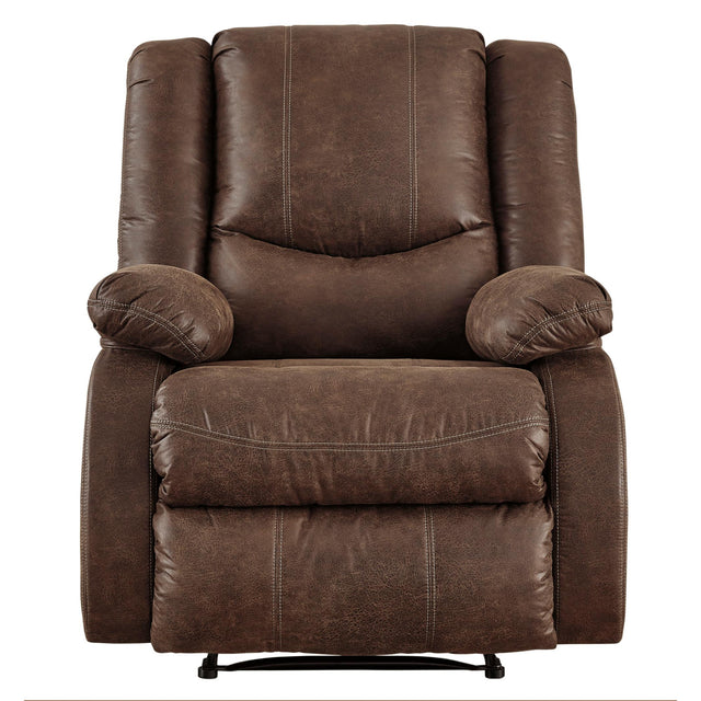  Signature Design by Ashley Bladewood Leather Look Recliner with Wall Recline 6030529 IMAGE 1