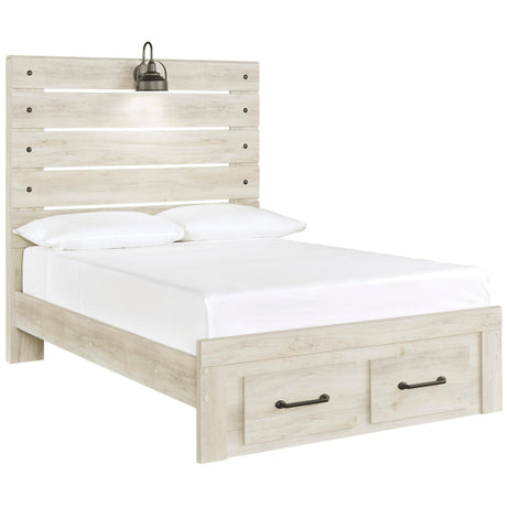  Signature Design by Ashley Cambeck B192B33 Full Panel Bed with 2 Storage Drawers IMAGE 1