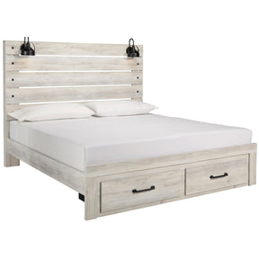  Signature Design by Ashley Cambeck King Panel Bed with Storage B192-58/B192-56S/B192-97 IMAGE 1