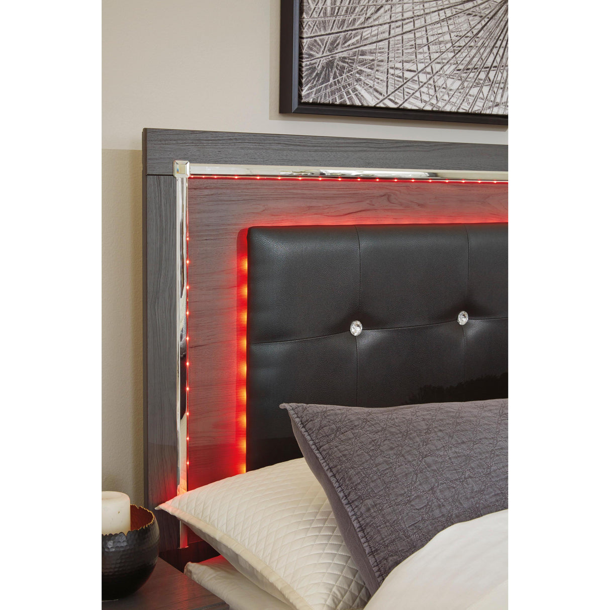  Signature Design by Ashley Lodanna B214B5 Full Panel Bed with 2 Storage Drawers IMAGE 4