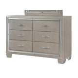  Elements International Platinum 6-Drawer Kids Dresser LT111DR IMAGE 1