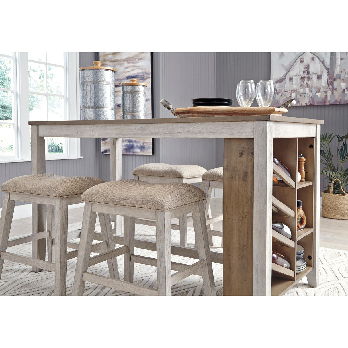  Signature Design by Ashley Skempton D394-024 Upholstered Stool IMAGE 6