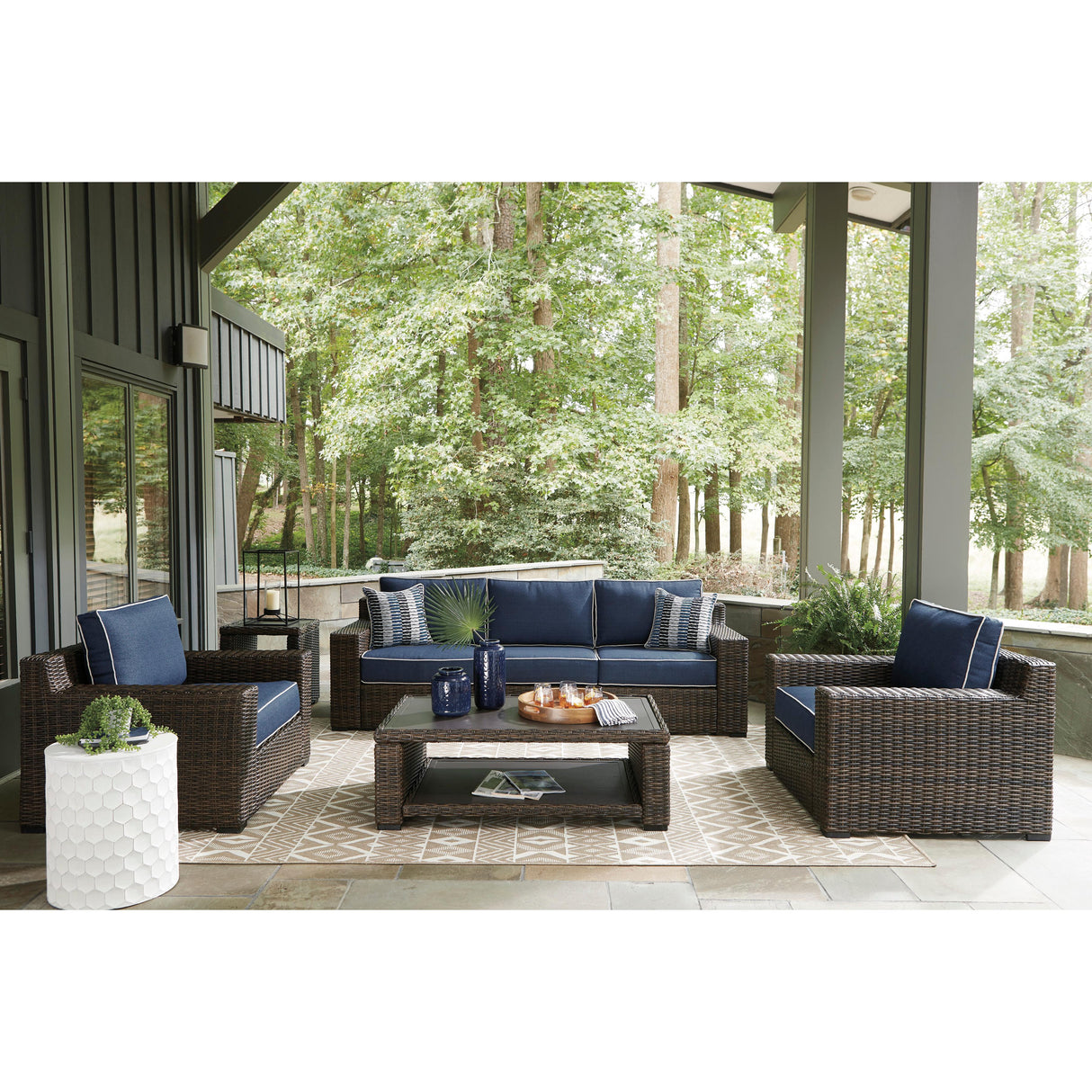 Signature Design by Ashley Grasson Lane P783-702 Square End Table IMAGE 6