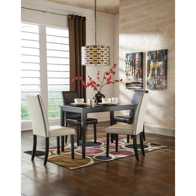  Signature Design by Ashley Kimonte D250D5 5 pc Dining Set IMAGE 1