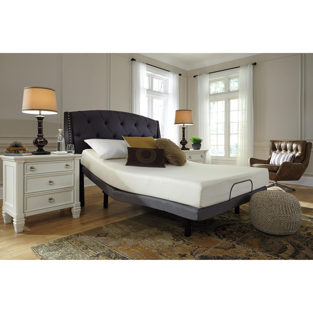  Sierra Sleep Chime 8 Inch Memory Foam M72611 Twin Mattress IMAGE 11