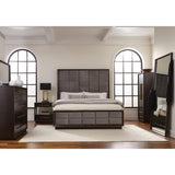  Coaster Furniture Durango 223261KE 77-inch Eastern King Panel Bed - Smoked Peppercorn IMAGE 5