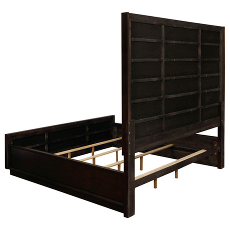  Coaster Furniture Durango 223261KW 77-inch California King Panel Bed - Smoked Peppercorn IMAGE 3