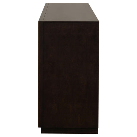  Coaster Furniture Durango 223263 8-Drawer Dresser - Smoked Peppercorn IMAGE 4