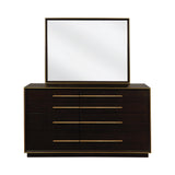  Coaster Furniture Durango 223264 Dresser Mirror - Smoked Peppercorn IMAGE 2