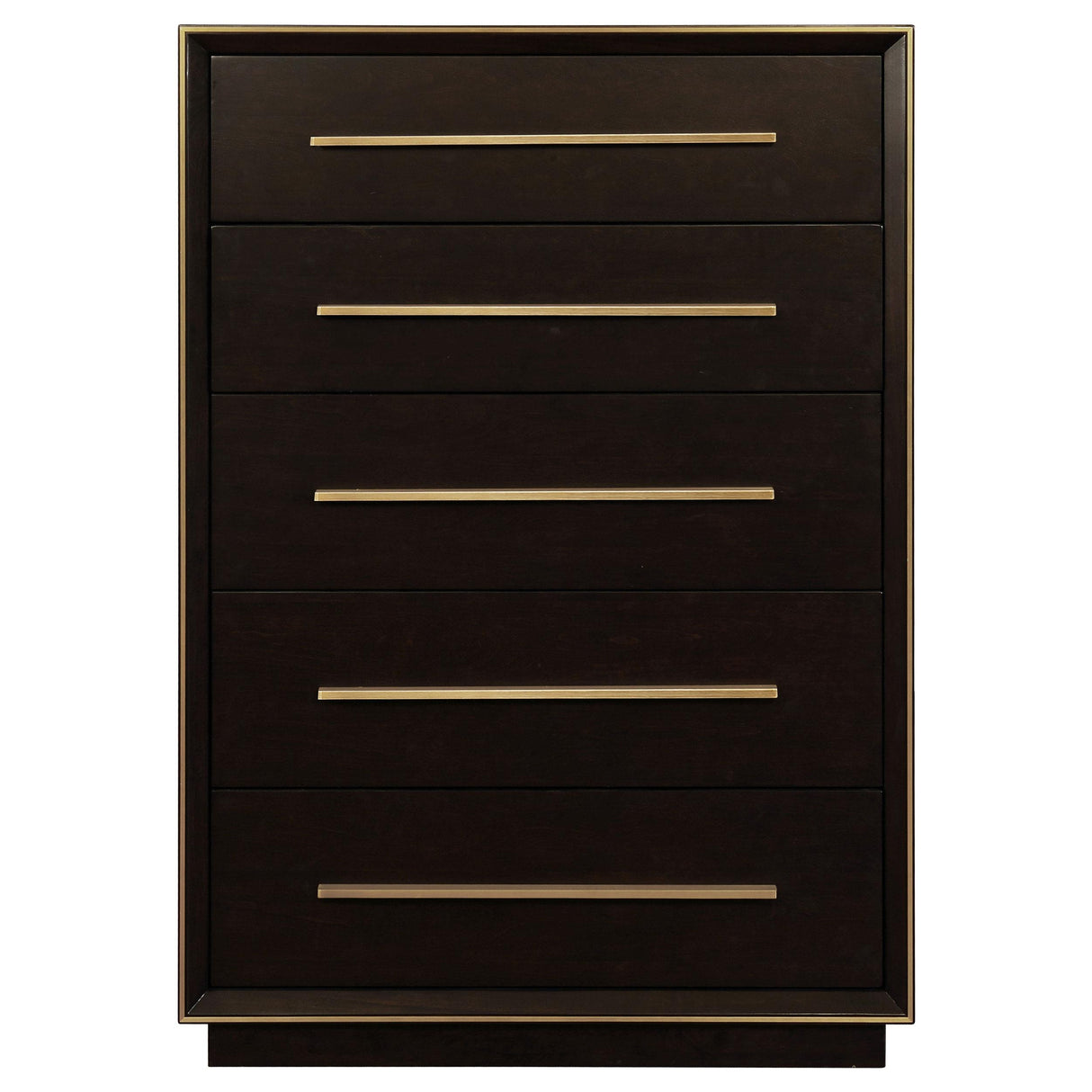  Coaster Furniture Durango 223265 5-Drawer Bedroom Chest - Smoked Peppercorn IMAGE 2