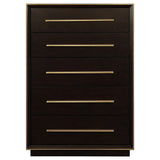  Coaster Furniture Durango 223265 5-Drawer Bedroom Chest - Smoked Peppercorn IMAGE 2