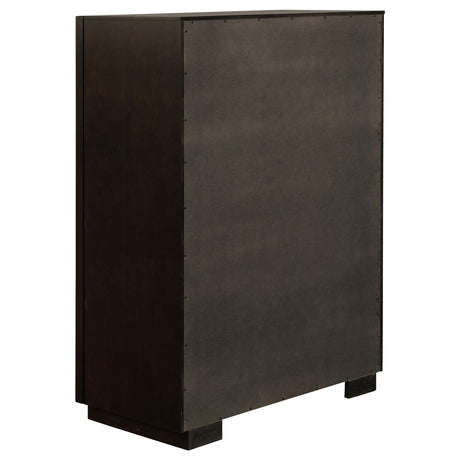  Coaster Furniture Durango 223265 5-Drawer Bedroom Chest - Smoked Peppercorn IMAGE 5