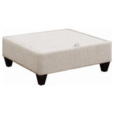 Coaster Furniture Mcloughlin 501840 Upholstered Sloped Arm Sectional Sofa - Platinum IMAGE 7