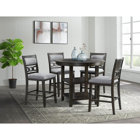  Elements International Amherst DAH555PCSC Counter Height Side Chair IMAGE 2