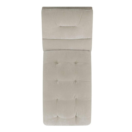 Elements International Dominick UDK1745110E Chaise - Amigo Linen IMAGE 4