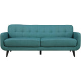  Elements International Hadley UHD087300NP Sofa - Heirloom Teal IMAGE 2