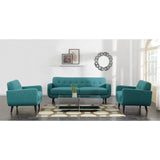  Elements International Hadley UHD087300NP Sofa - Heirloom Teal IMAGE 4